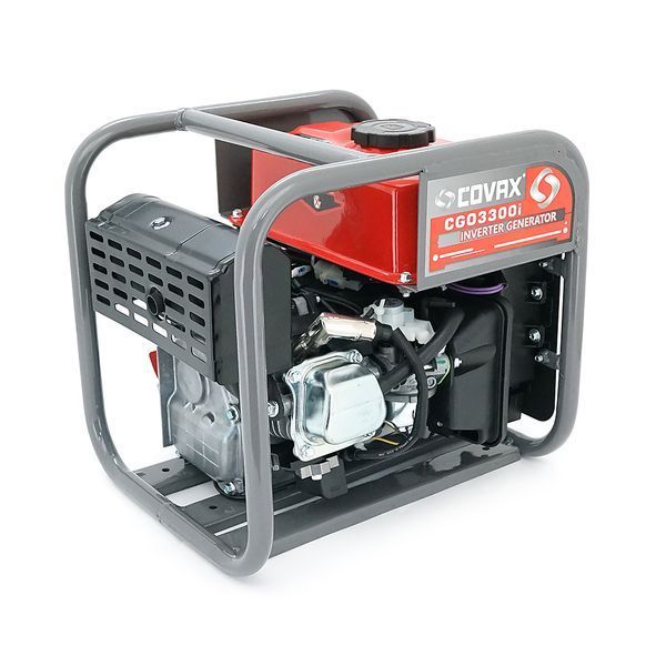 Генератор інверторний бензин COVAX CGO3300i, 1.5kW, однофазний 220V, 50Hz, 4-stroke, бак 2.3L, 341х285х315mm, 10kg 45574 фото