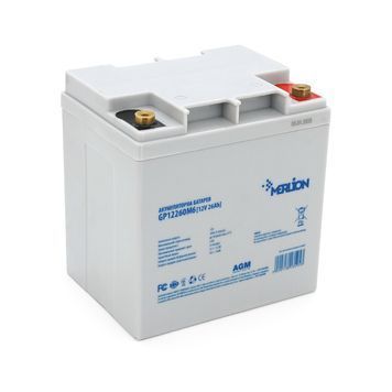 Акумуляторна батарея MERLION AGM GP12260M6 12 V 26 Ah (125 х 165 х175 ) Q1 13595 фото