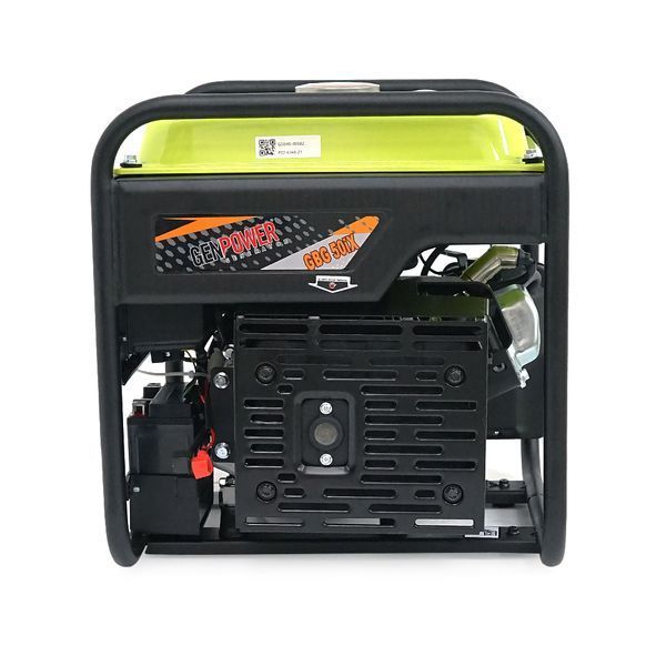 Генератор інверторний Бензиновий Genpower GBG 50IXE 3.6kW (5kVA), однофазний, 230V, 50Hz, DC12V. об'єм 15.0л. АКБ у комплект не входить, 465*445*505mm. 30kg. 45488 фото