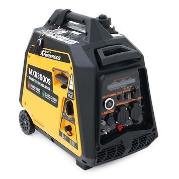 Генератор інверторний БЕНЗИН/ГАЗ MXR3500S (3,2 kW), однофазний, 220V, 50Hz, об'єм бака 4л, дистанційний запуск 33385 фото
