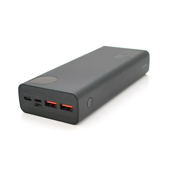 PowerBank Baseus Adaman Metal Quick Charge PW 20000mAh 22,5W, 2* Micro USB + Type-C, Black, Box 849 фото