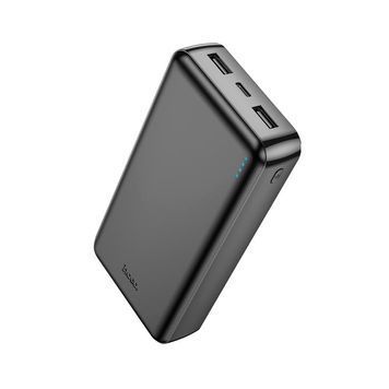 Power Bank HOCO J100A 20000mAh, USB+Type-C, 2A, Black, 0.470kg, Box 44523 фото