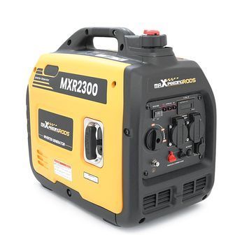 Генератор інверторний БЕНЗИНОВИЙ MXR2300 (1,8 kW), однофазний, 220V, 50Hz, об'єм бака 4л, ручний запуск 33383 фото