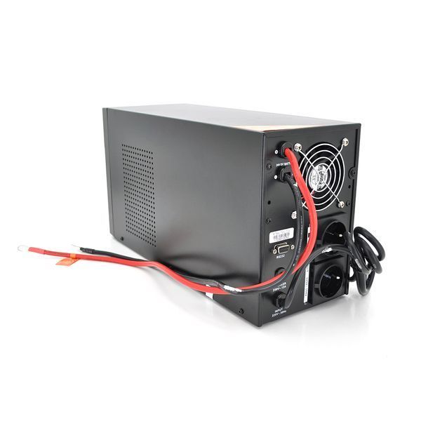 ДБЖ з правильною синусоїдою RITAR RTSW-1500 LCD (1000Вт), 24В, під зовнішній АКБ, Q1 (500*245*350) 14,9 кг (400*145*210) 8331 фото