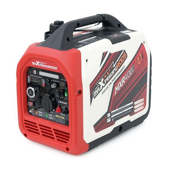 Генератор інверторний БЕНЗИН/ГАЗ MXR4000GT (3,2 kW), однофазний, 220V, 50Hz, об'єм бака 4л, дистанційний запуск Bluetooh 1501 фото