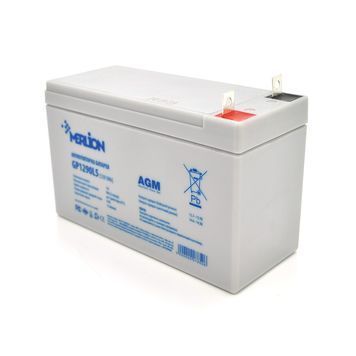 Акумуляторна батарея MERLION AGM GP1290L5 12 V 9 Ah (СПЕЦ КЛЕМА) (150 x 65 x 95 (100)) White Q10/480 27850 фото