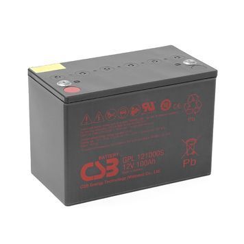 Акумуляторна батарея CSB GPL121000S, 12V 100Ah (343х168х215 (220) Q1/20 (ТАЙВАНЬ) 46370 фото