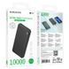 Power bank Borofone BJ55 10000mAh, 22.5W, кабелю USB: Lighting, Type-C, Black, 270g, Box 48063 фото 4