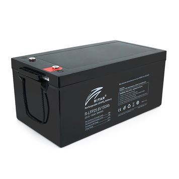 Акумуляторна батарея Ritar LiFePO4 25,6V 150Ah BMS100A@8S (522 х 240 х 219) Q1 27414 фото