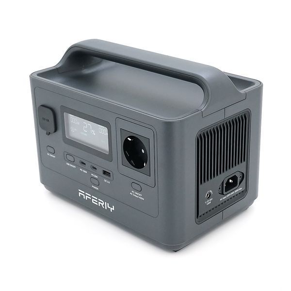 Портативна станція AFERIY AF-P040, LiFePO4 256Втч. 400(max800)Вт,MPPT 11.5-30В-8А(120Вт), вихід 220v, USB-A,2xType-C PD20/100Вт, прикурювач 12В/10А, 259*174*201 мм. 4kg 44700 фото