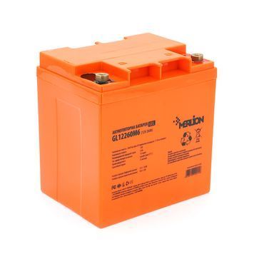 Акумуляторна батарея MERLION GL12260M6 12 V 26 Ah (165 х 125 х173) Orange Q1/128 10571 фото