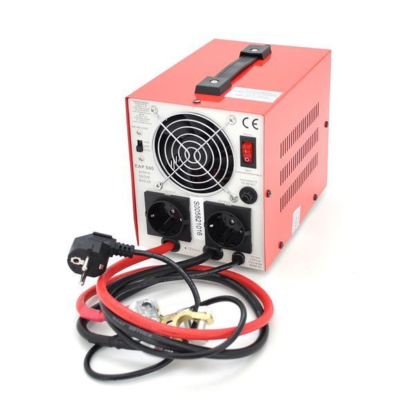 ДБЖ з правильною синусоїдою Westech EAP DUAL ULTIMATE -800VA/500W 12V, однофазний, напольного монтажу, LED дисплей, DC150-270V, AC230&plusmn;8%, 2*Shuko, Q4 45515 фото