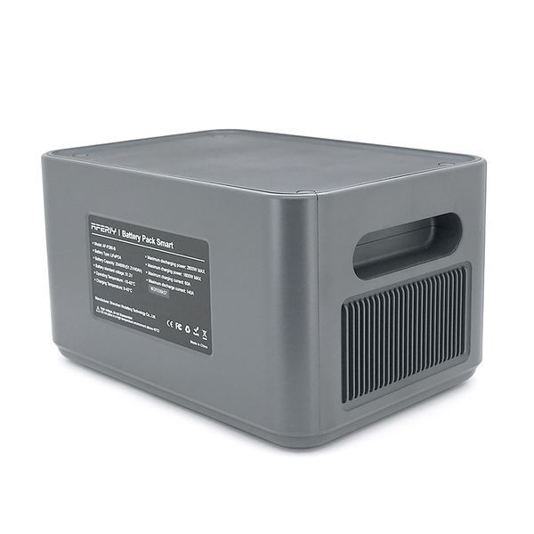 Додаткова акумуляторна батарея AFERIY AF-P280-B, LiFePO4 2048Втч, розширення для Aferiy AF-P280 до 10240 Втч. 48055 фото