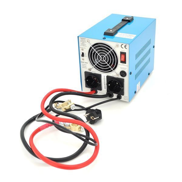 ДБЖ з правильною синусоїдою Westech EAP Energy-800VA/560W 12V, однофазний, напольного монтажу, LED дисплей, DC150-270V, AC230&plusmn;8%, 2*Shuko, Q4 45512 фото