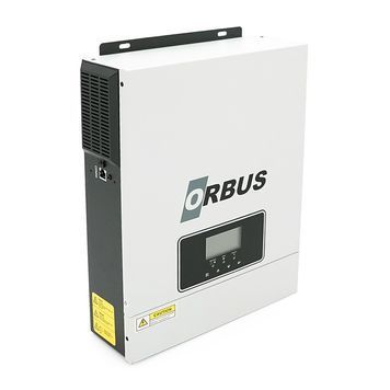 Гібридний інвертор ORBUS ORB-1.6KW, 2000 VA/1600W, 12V. струм заряду 20-60А, MPPT 30~400 В, 357*273*95мм, 4.6кг 45506 фото