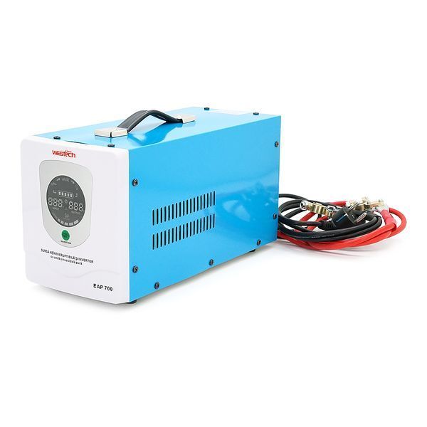 ДБЖ із правильною синусоїдою Westech EAP Energi MPS-700 (1000VA), 15А, під зовнішню АКБ 12В (AGM/GEL), 337х146х170мм 48538 фото
