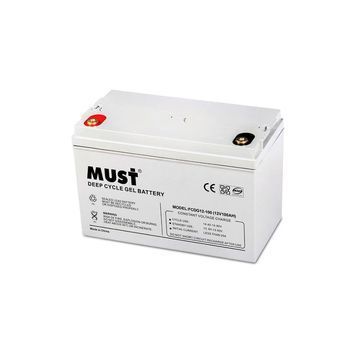Акумуляторна батарея GEL Must FCDG12-100 12 V 100 Ah (330 x 220 x 170), 28 kg 45192 фото