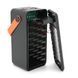 Power bank Voltronic S28 під 28х18650, Led display, Output: 22.5W, 3 кабелі (Micro-USB, Type-C, Lightning), PVC, ліхтар, Black, BOX 48368 фото 4
