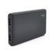 PowerbankTtec 10000mAh, Led, Output: 2*USB, 20W, Black, Q36 29503 фото 1