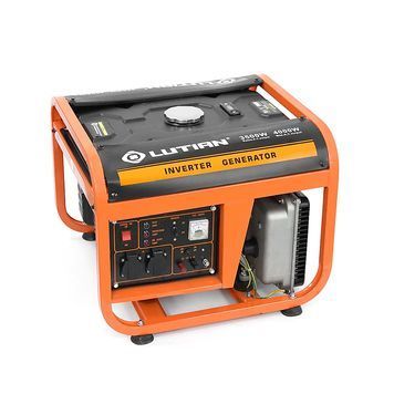 Генератор инверторный БЕНЗИНОВЫЙ LUTIAN LT4500I, 4,5KVA (3.5kW), однофазный, мотор LT170-F1 4-тактний, 1-циліндровий OHV, 220V, 50Hz, обьем 15л, ручной старт, 580x570x450 мм, 45кг 45700 фото