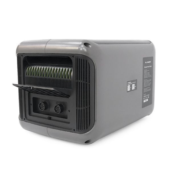 Power station ALLPOWERS R3500 APP Control, Wi-Fi, Bluetooth, 3500W, 2880Wh LiFePO4 3500Cycles, MPPT 2000w max, CAR port, DC12/24V, 4хAC 220V, 2xUSB-TYPE-C 200W, 2xUSB-A 18W, 2xUSB-A 36W, XT60, wireless 15W, Fast charge 60min, 530&times;360&times;345mm, 42kg 45757 фото