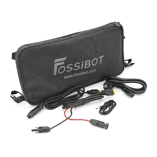 Портативна зарядна станція FOSSiBOT F3600PRO, 3600W/3840Wh LiFePO₄, MPPT до 2000W, XT60-12V/25А, 2xDC5521-12V-3A, CarPort-12V-10A, 3xAC230V, 2xUSB-A-15W, 4xUSB-C-100W, Wi-Fi, Bluetooth, заряджання 1,5 год, 609&times;321&times;475 мм, 42 кг 44932 фото