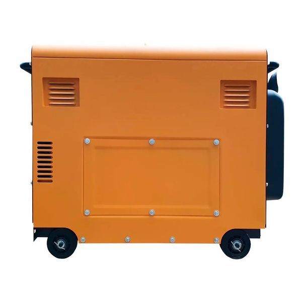 Генератор дизельний VACKSON KDE6700T+ATS, 1-фазний 230V, 50Hz, 5.5kVA/5.0kW, бак 15 л, витрата 1.4 л/год, пуск: стартер (без АКБ), 750x440x550 мм, 158кг 48338 фото