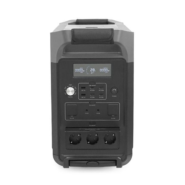 Портативна зарядна станція FOSSiBOT F3600PRO, 3600W/3840Wh LiFePO₄, MPPT до 2000W, XT60-12V/25А, 2xDC5521-12V-3A, CarPort-12V-10A, 3xAC230V, 2xUSB-A-15W, 4xUSB-C-100W, Wi-Fi, Bluetooth, заряджання 1,5 год, 609&times;321&times;475 мм, 42 кг 44932 фото