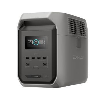 Портативна зарядна станція EcoFlow DELTA 3 1500 (ємність 1536 Вт&middot;год), 3000 циклів, потужність 1800 Вт (пікова 3600 Вт), 400*211*281 мм, вага 16.5кг. 41348 фото