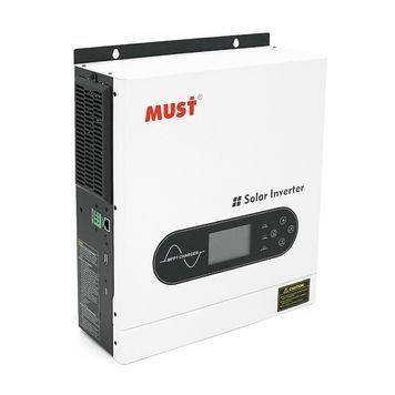 Гібридний інвертор MUST PV18-2012ECO, 2000W, 12V, струм заряду 80A, 170-280V, MPPT (80А, 30-320 Vdc), 290х367х111 мм. 6 кг. 44593 фото