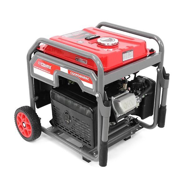 Генератор інверторний COVAX CGO9500iERC, 7.5kW, бензин, однофазний 220V, 50Hz, electrik starter, 4-stroke, бак 15L, 500х422x515mm, 38kg 45579 фото